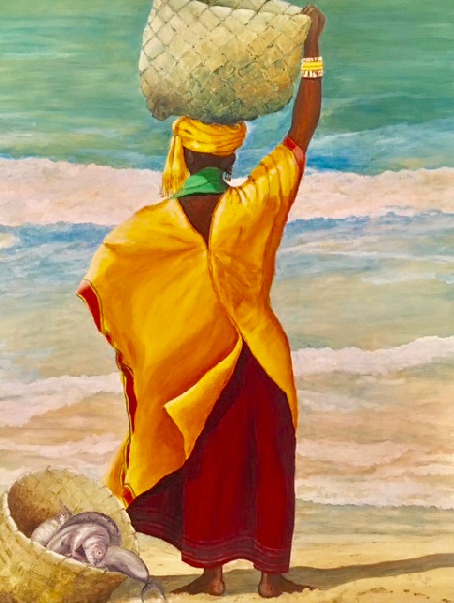 Fischerin Kamerun