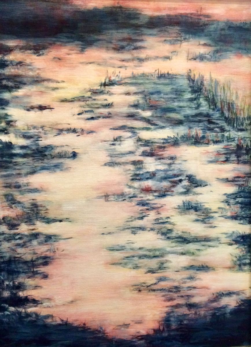 Abendrot am See